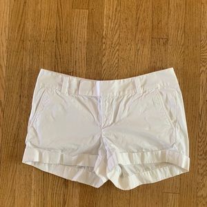 Lilly Pulitzer White Barclay Shorts